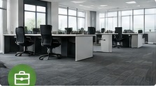 Commercial office carpet cleaning