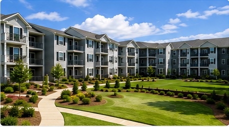 Apartment property carpet cleaning