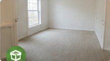 Vacant home prepared for move-in or move-out